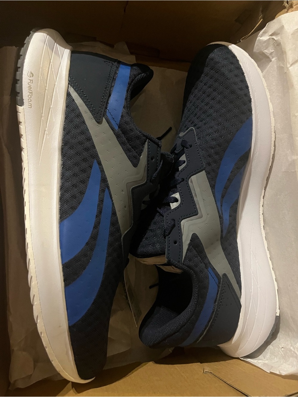Reebok Energen Plus 2 Men’s Size 12 Running Shoes Navy Blue New